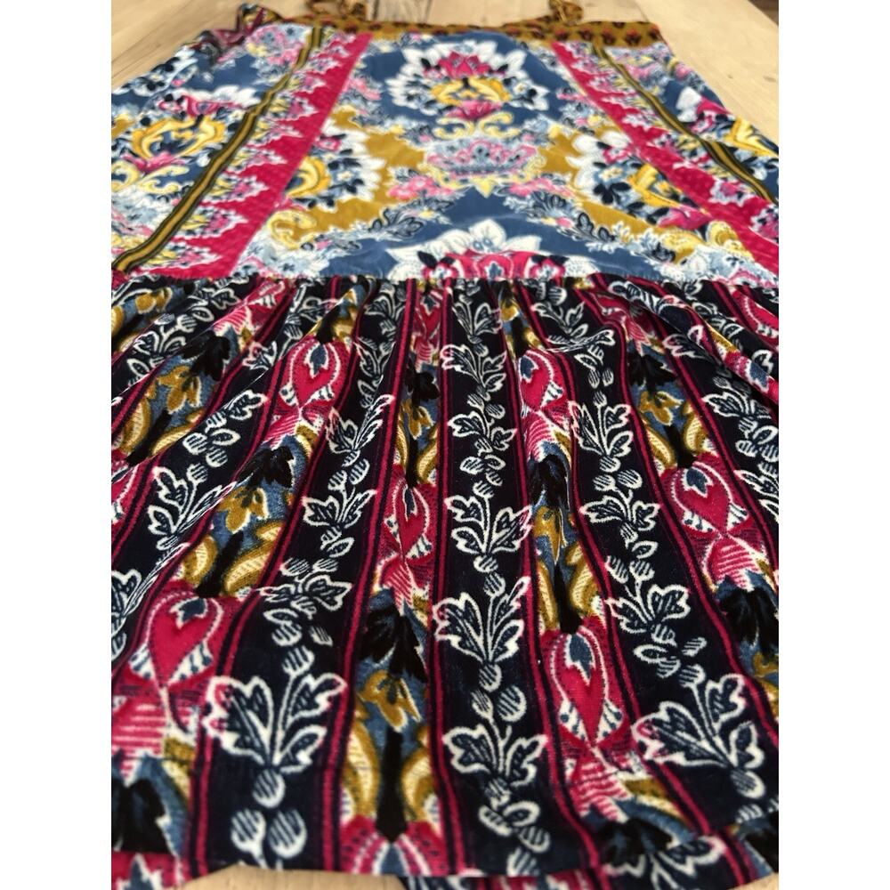 Anthropologie Zadie Velvet Ruffle Slip Dress Size S Boho Festival - Picture 8 of 9